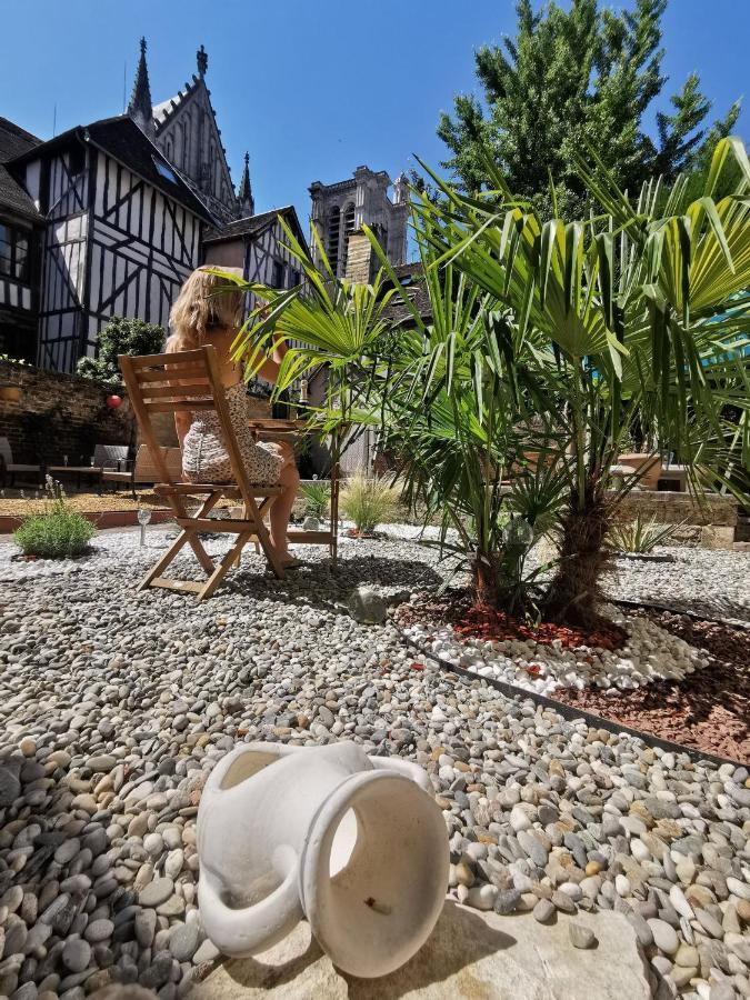 Le Chat De La Cathedrale - Calme - Jardin - Wifi Troyes Exterior foto